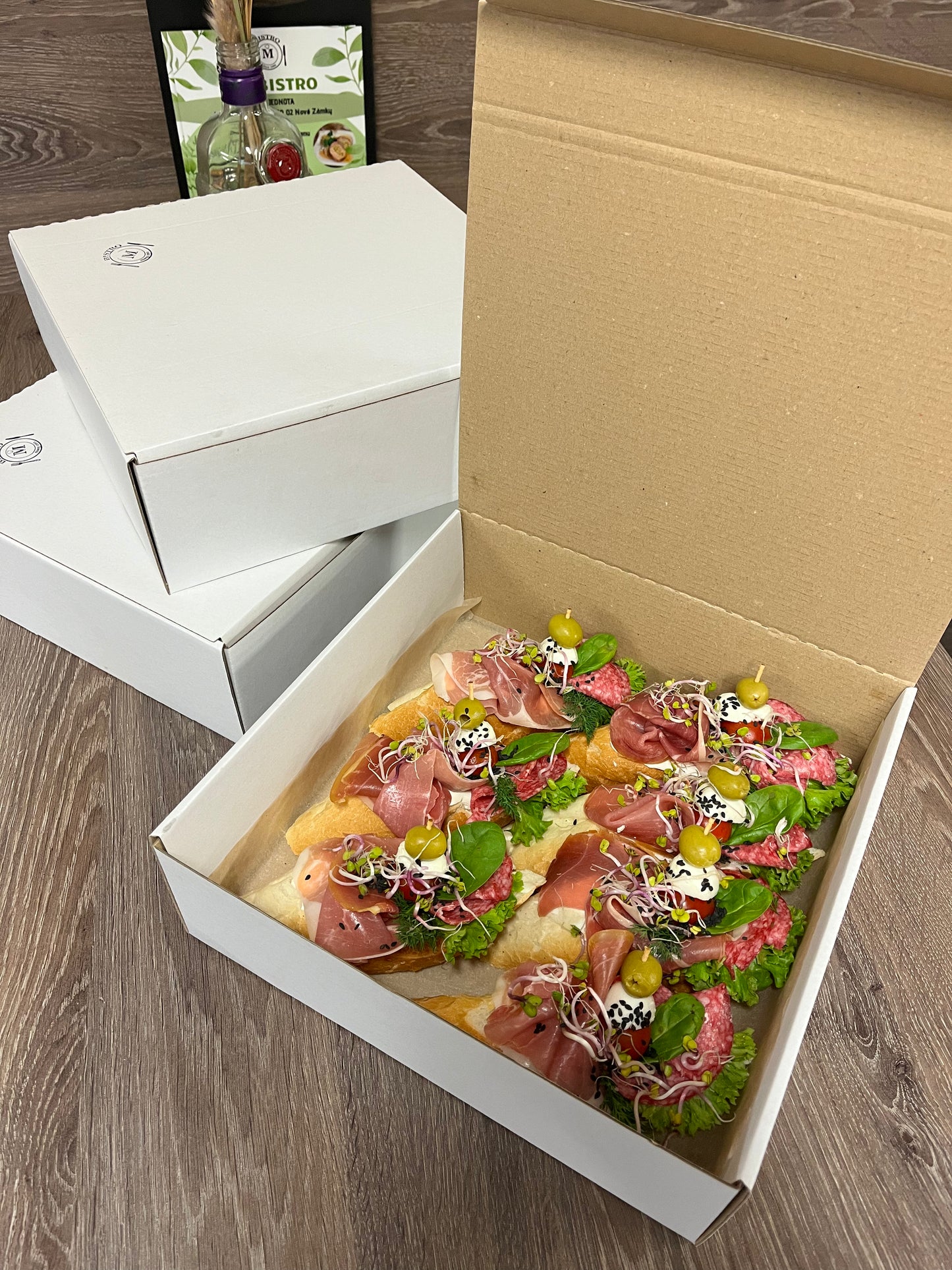 Kanapky Šunka Chorizo (5ks)